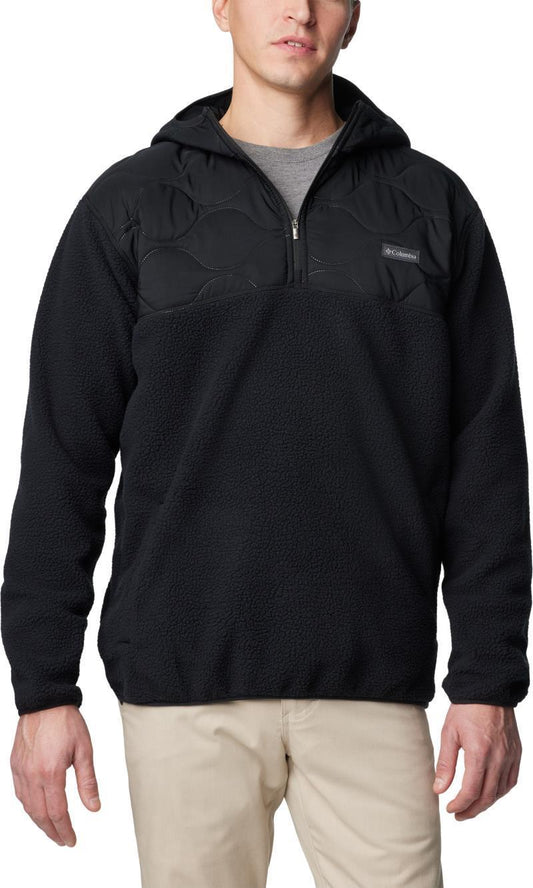 Cloud Point Fleece Hoodie - Mens - Black 1