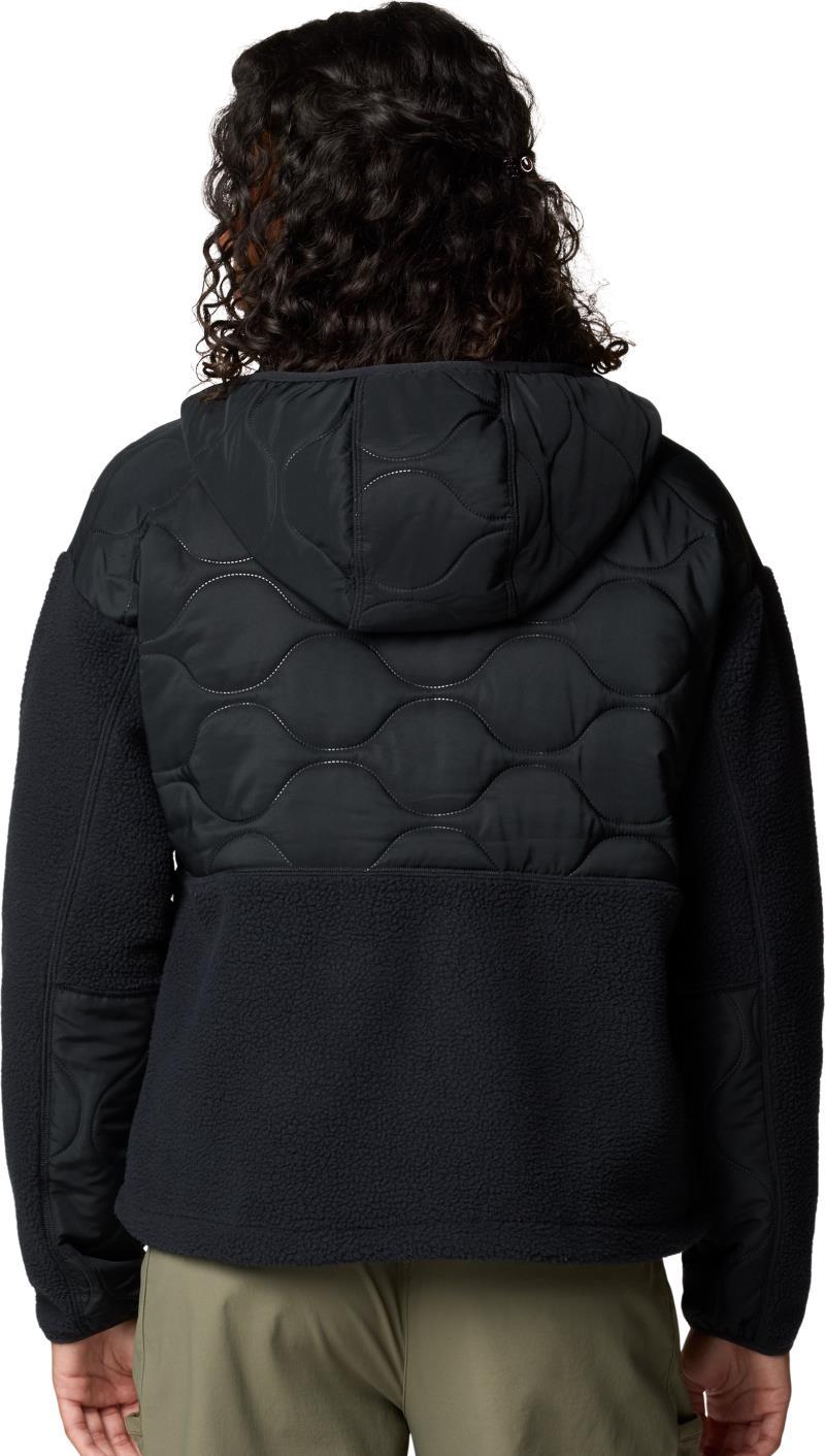 Cloud Point Hooded Fleece - Womens - black 1