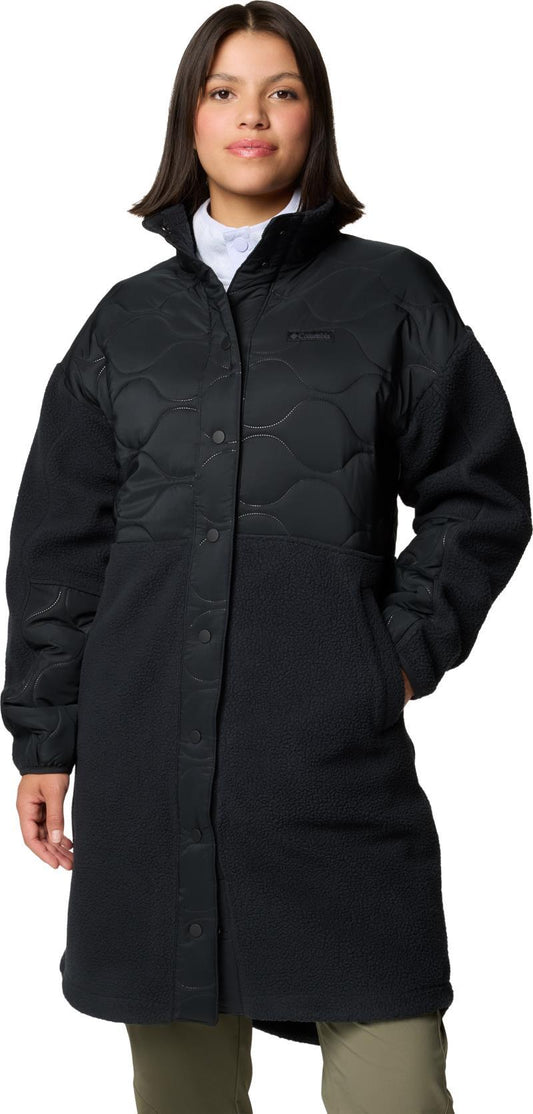 Cloud Point Long Fleece - Womens - black 1