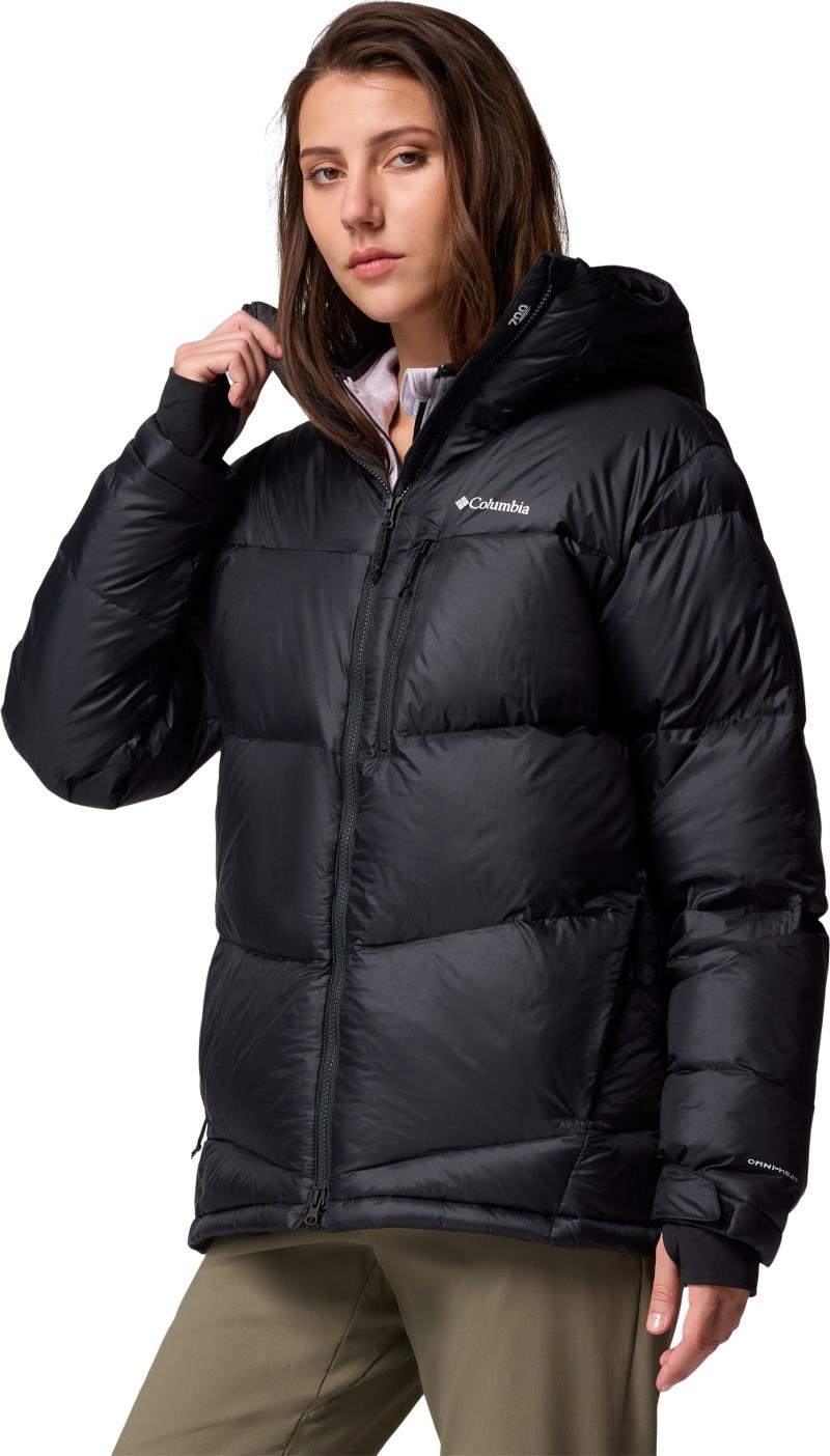 Cloudview Down Hooded Jacket - Womens - black 1