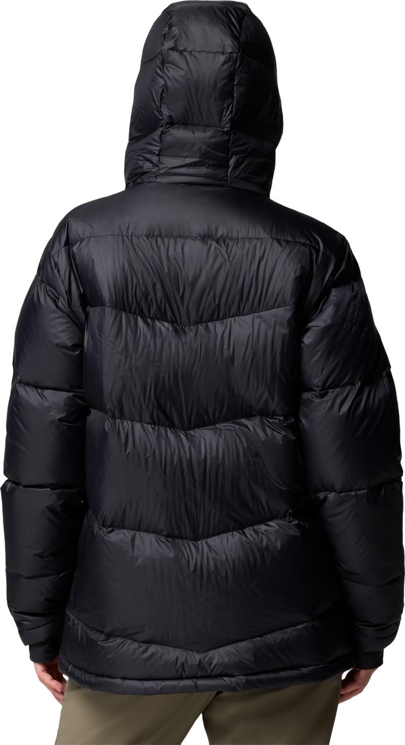 Cloudview Down Hooded Jacket - Womens - black 1