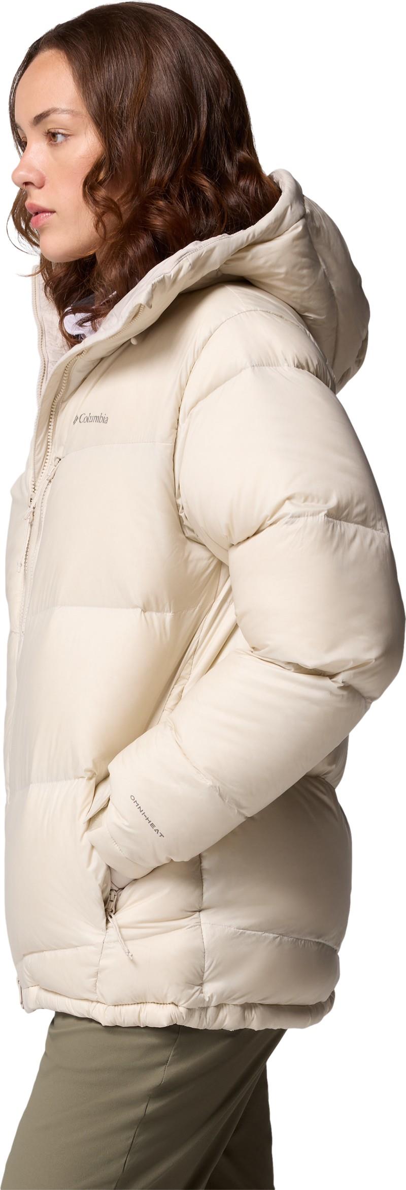 Cloudview Down Hooded Jacket - Womens - dark stone 1