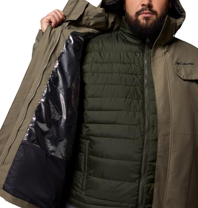Cloverdale II Interchange Jacket, Extended - Mens - stone green 1