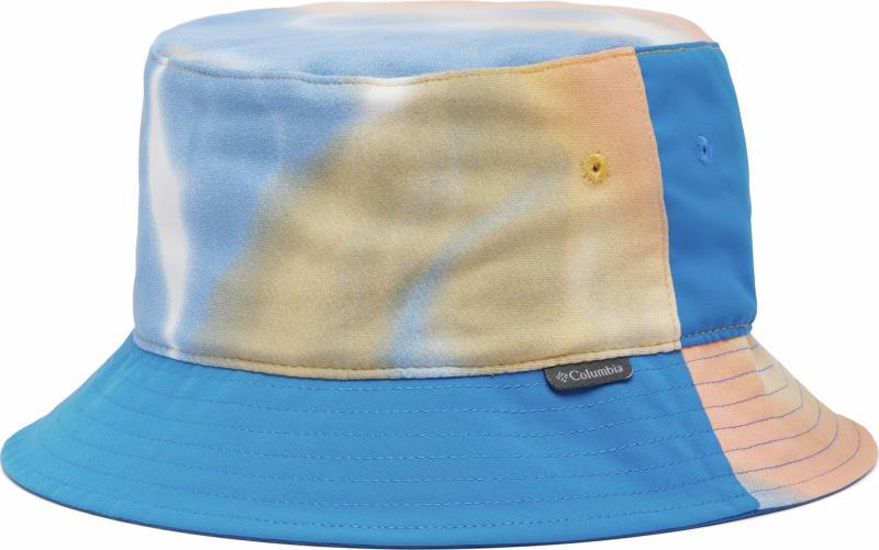 Columbia Bucket Hat - Youth - Light Camel Undercurrent / Bright Indigo 2