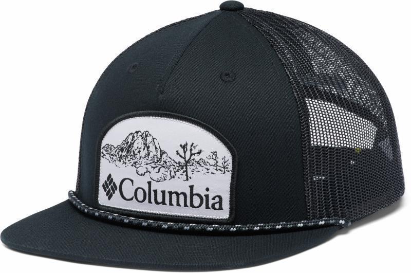 Columbia Flat Brim Snap Back - Black / Heat Seeker 1