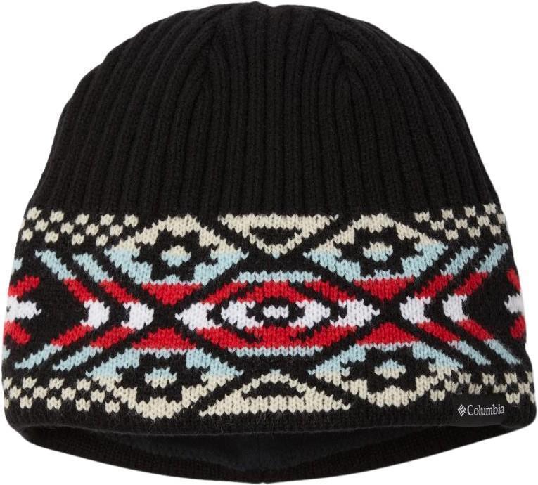 Columbia Heat II Beanie - Black / Checkered Peaks 1