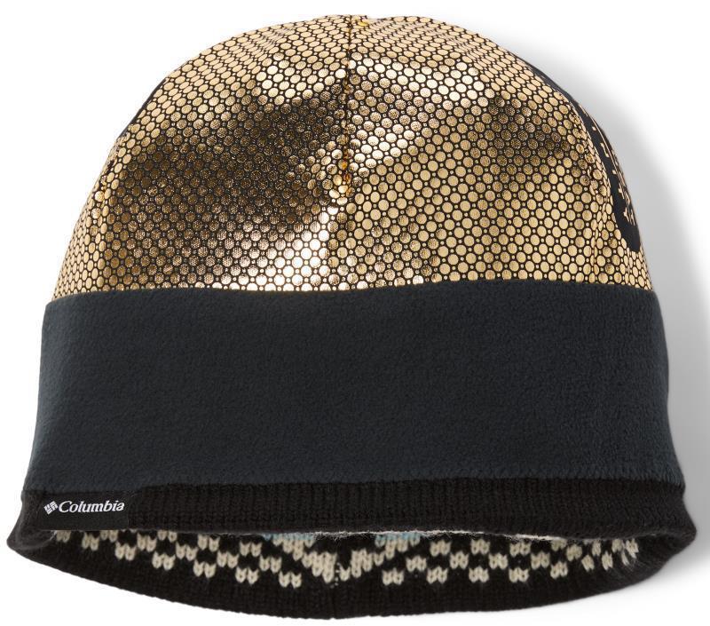Columbia Heat II Beanie - Black / Checkered Peaks 2