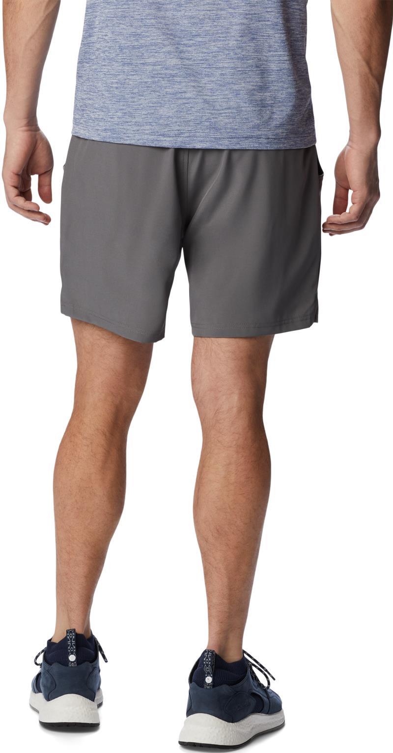 Columbia Hike Brief Shorts, 6" Inseam - Mens - city grey 1