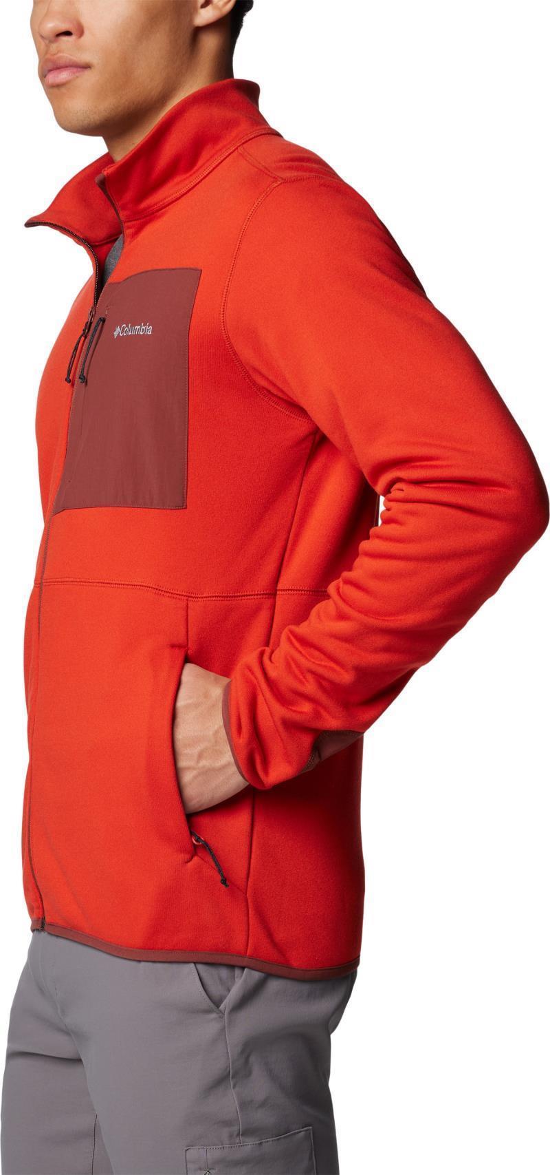 Columbia Hike Full Zip II - Mens - Sail Red / Sail Red / Spice 5