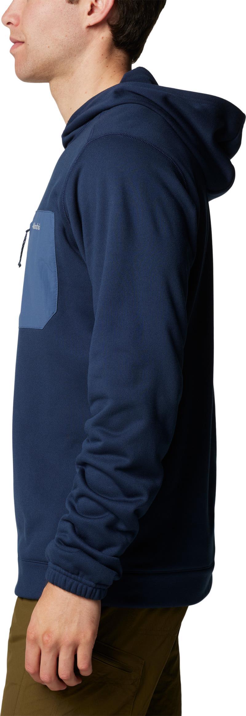 Columbia Hike Hooded Fleece II - Mens - Collegiate Navy / Dark Mountain 4