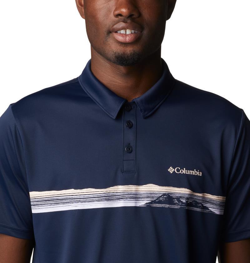Columbia Hike Novelty Polo - Big - Mens - Collegiate Navy 3