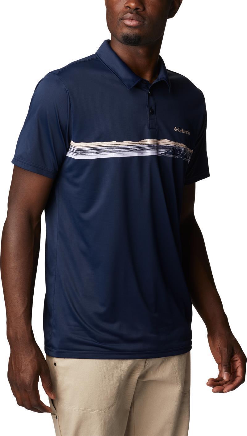 Columbia Hike Novelty Polo - Tall - Mens - Collegiate Navy 3