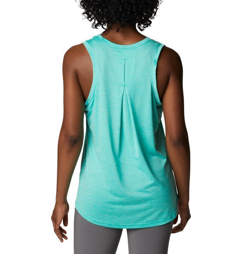 Columbia Hike Tank - Womens - Electric Turquoise Heather 3