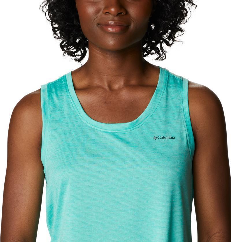 Columbia Hike Tank - Womens - Electric Turquoise Heather 4