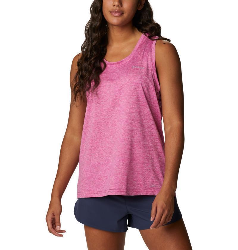 Columbia Hike Tank - Womens - Wild Fuchsia Heather 1