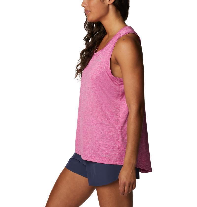 Columbia Hike Tank - Womens - Wild Fuchsia Heather 2