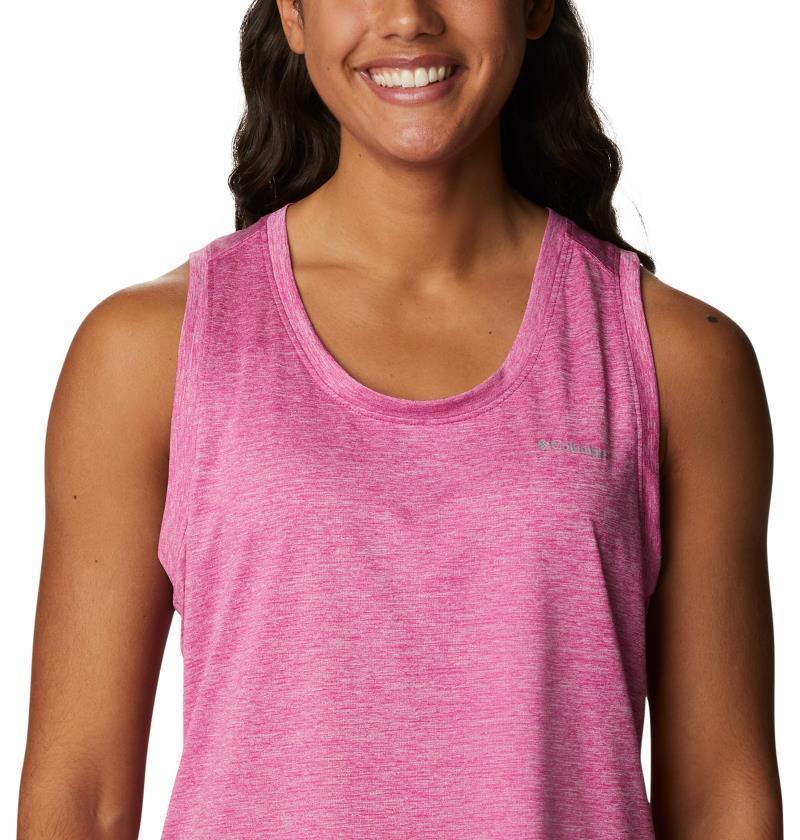 Columbia Hike Tank - Womens - Wild Fuchsia Heather 4
