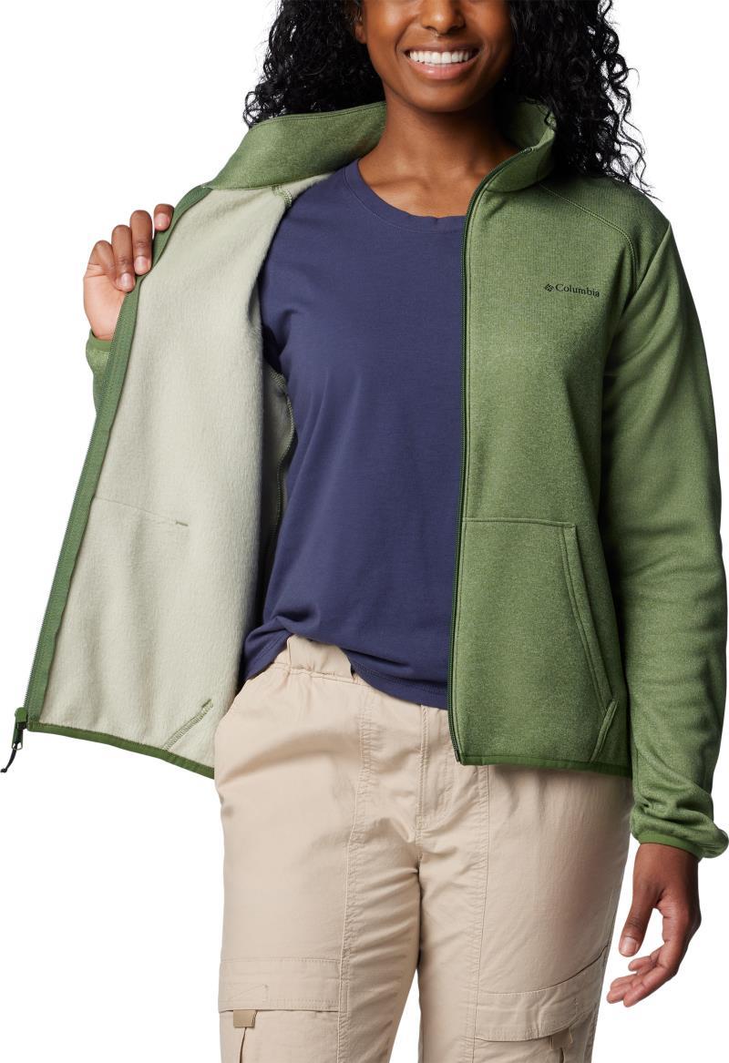 Columbia Hike Tech Fleece Full Zip, Extended - Womens - Canteen Heather 3