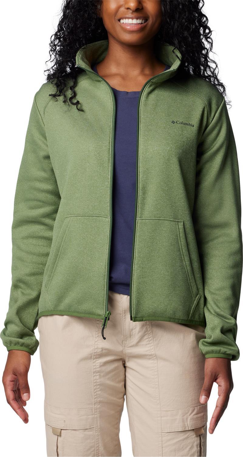 Columbia Hike Tech Fleece Full Zip, Extended - Womens - Canteen Heather 4