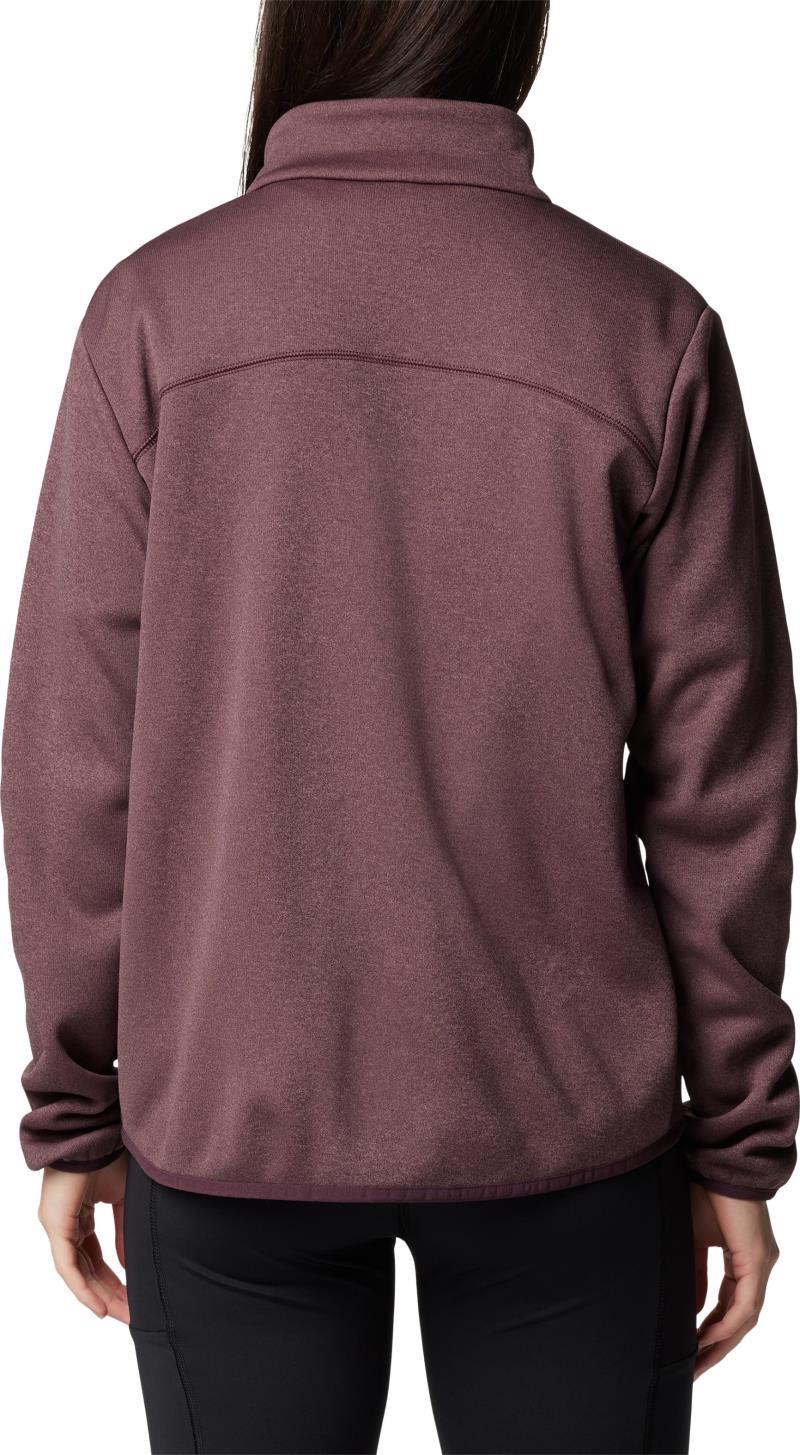 Columbia Hike Tech Fleece Full Zip, Extended - Womens - Moonvista Heather 2
