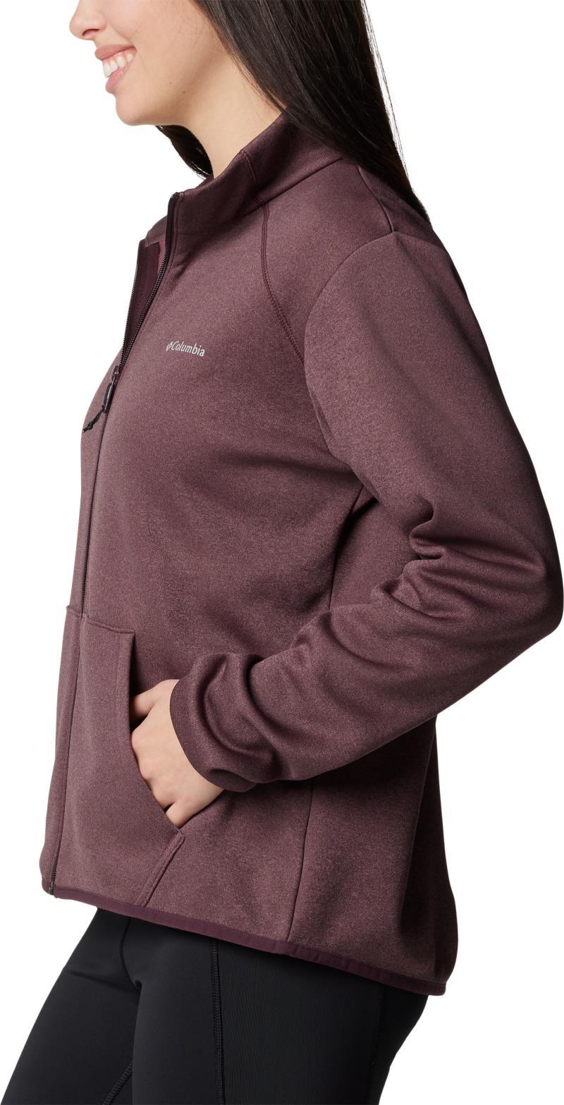 Columbia Hike Tech Fleece Full Zip, Extended - Womens - Moonvista Heather 5