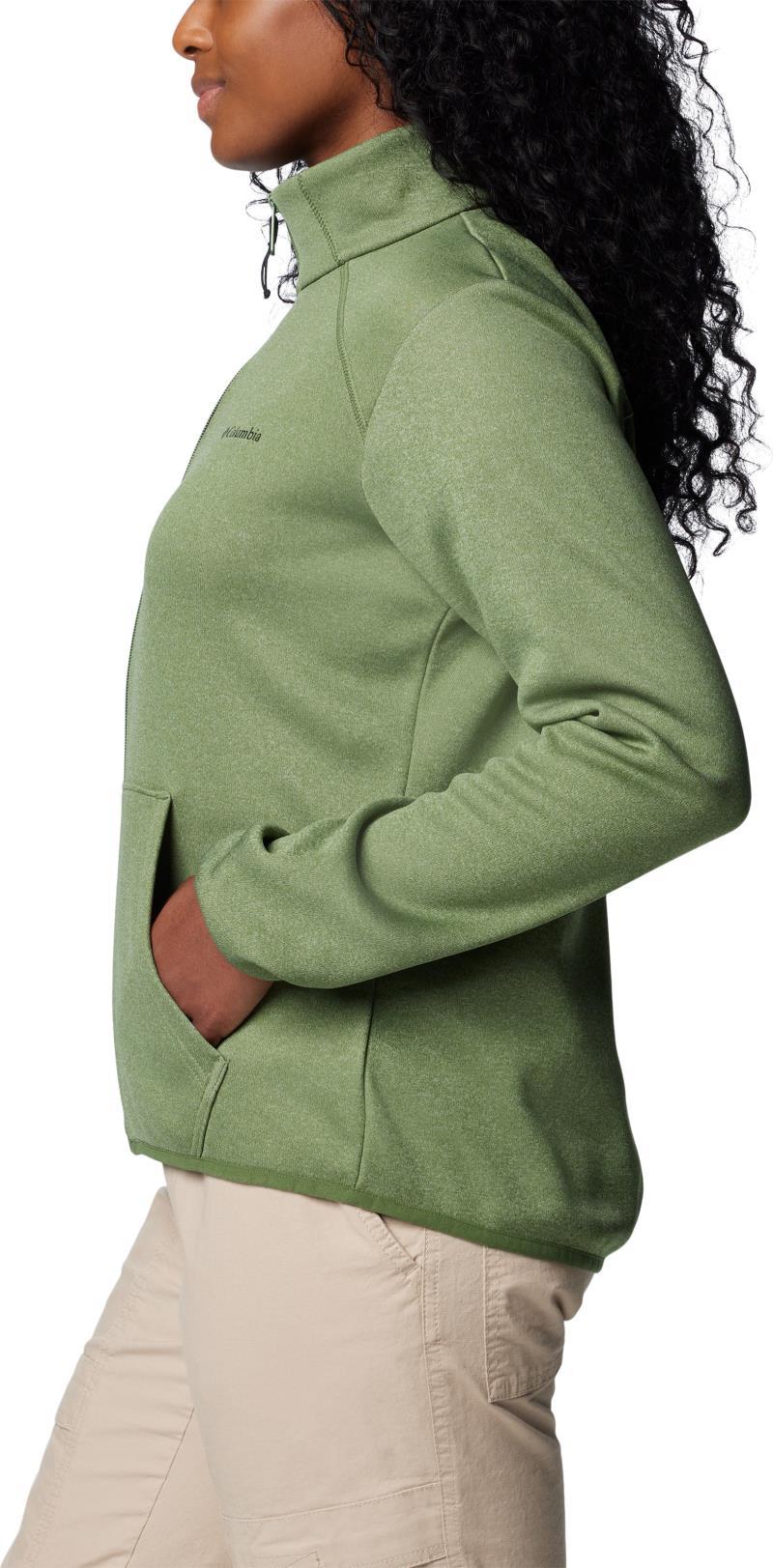 Columbia Hike Tech Fleece Full Zip - Womens - Canteen Heather 5