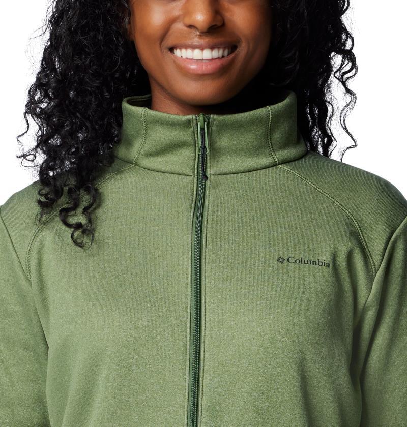 Columbia Hike Tech Fleece Full Zip - Womens - Canteen Heather 6