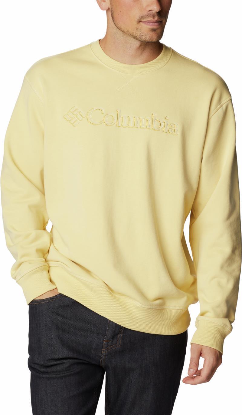 Columbia Lodge French Terry II Crew - Mens - Cornstalk / CSC Branded Shadow Graphic 3