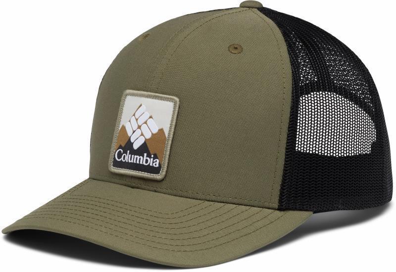 Columbia Logo Snap Back - Stone Green / Black / Framed Trees 1