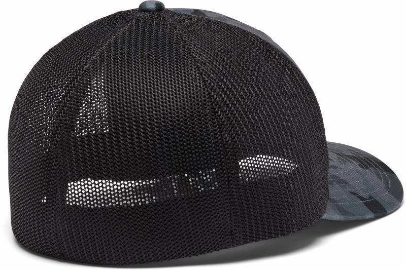 Columbia Mesh Ball Cap - Black Trad Camo / Patch 2