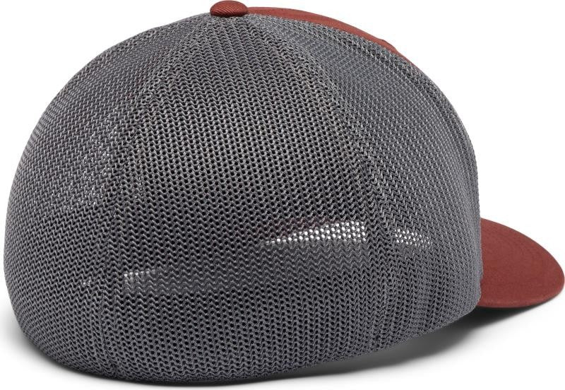 Columbia Mesh Ball Cap - spice / city grey / peaceful perspective 1