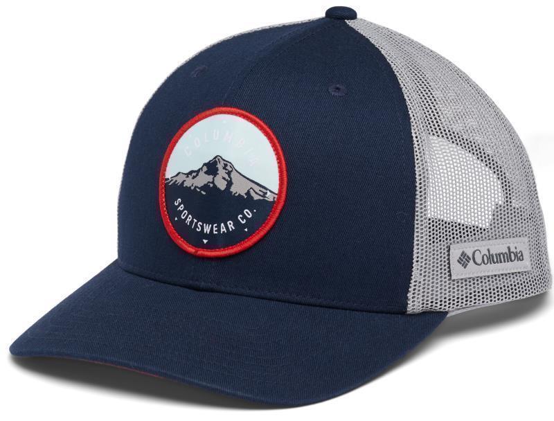 Columbia Mesh Snap Back - Coll Navy / Columbia Grey / MT Hood Circle 1