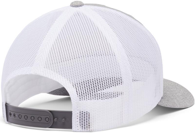 Columbia Mesh Snap Back - Columbia Grey Heather MT Hood Circle Patch 2