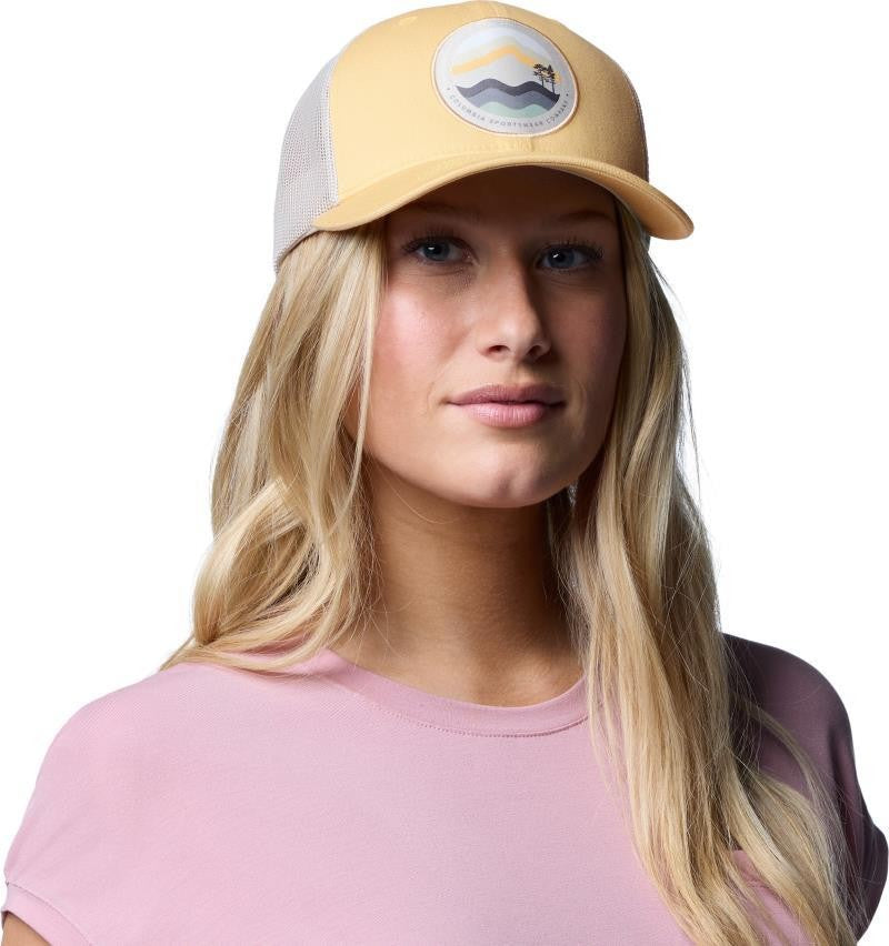 Columbia Mesh Snap Back - sand dune / dark stone / circular landscape 1