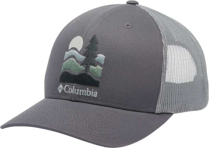 Columbia Mesh Snapback - city grey / get hiked 1