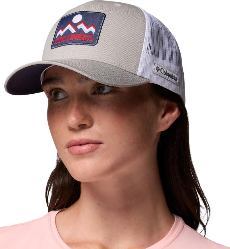 Columbia Mesh Snapback - flint grey / columbia mountains 1