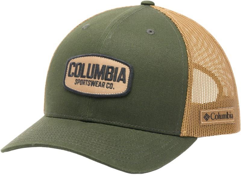 Columbia Mesh Snapback - greenscape / delta / work badge 1