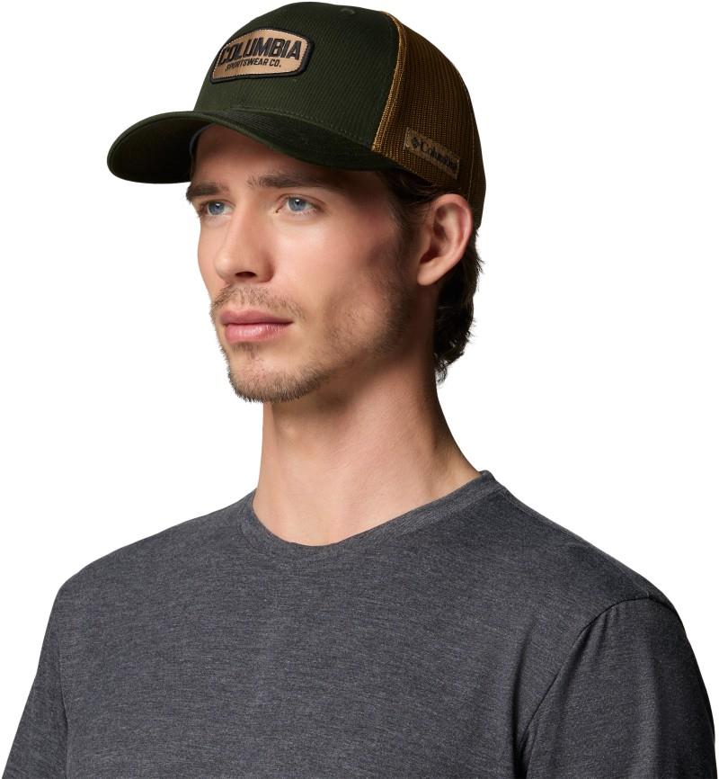 Columbia Mesh Snapback - greenscape / delta / work badge 1