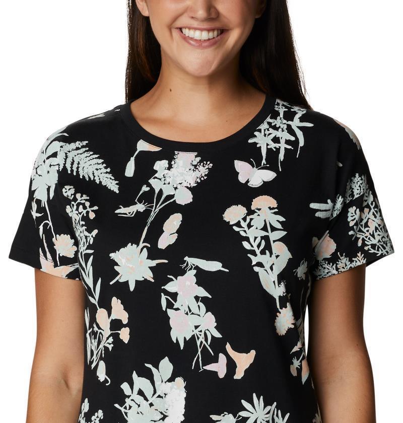 Columbia Park Printed Dress - Black Radical Botanical 5