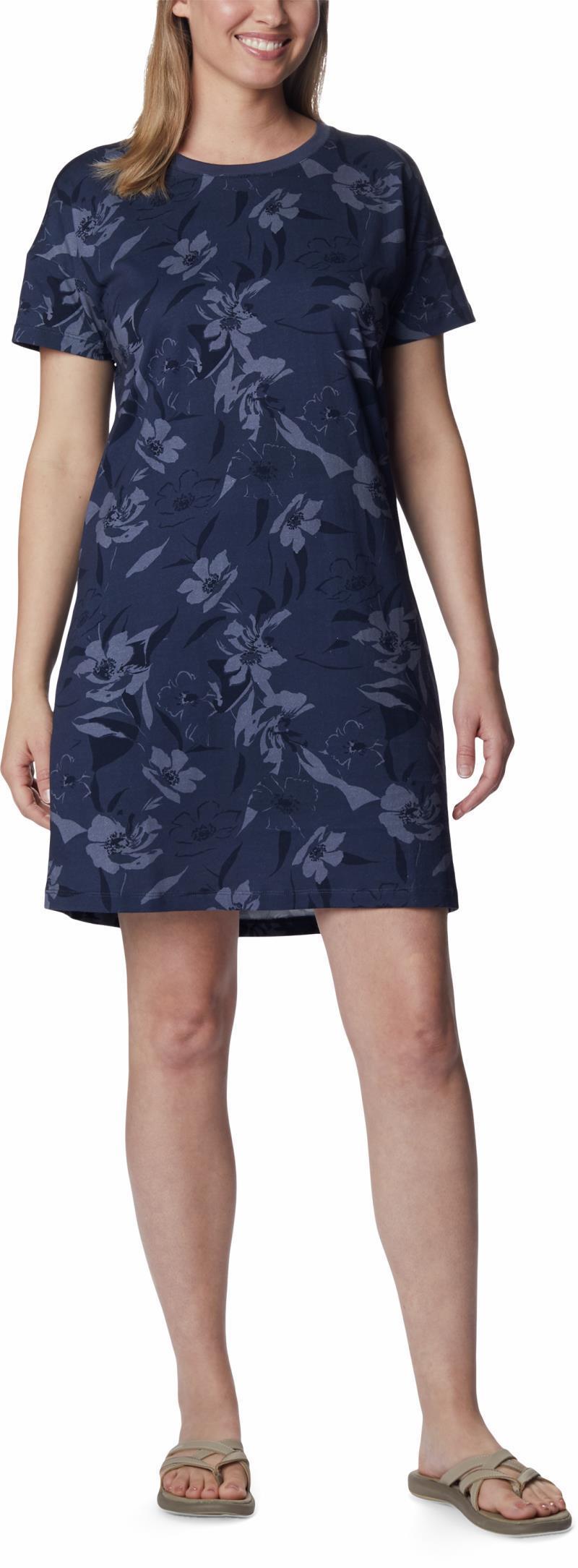 Columbia Park Printed Dress - Nocturnal / Pop Flora Tonal 1