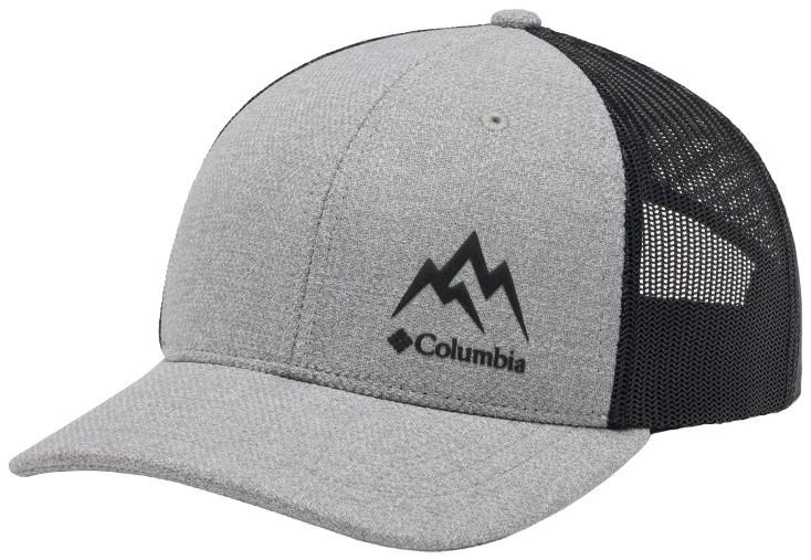 Columbia Snapback - Youth - columbia grey heather / black / mountains 1