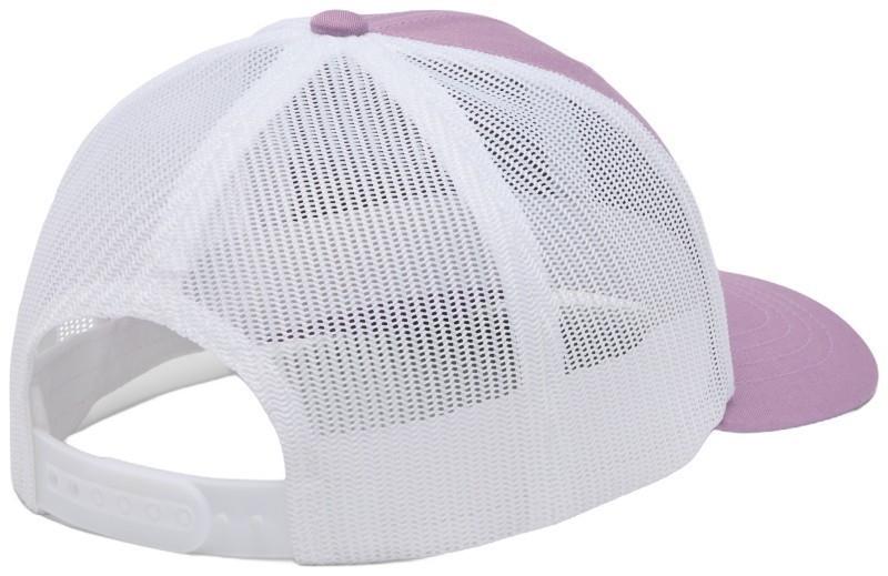 Columbia Snapback - Youth - violet haze / white / script 1