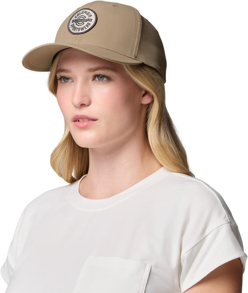 Columbia Snapback - truffle / varsity badge 1