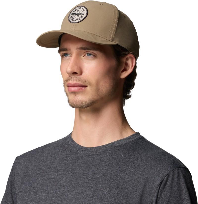 Columbia Snapback - truffle / varsity badge 1