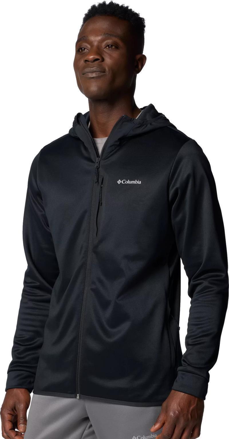 Columbia Tech Fleece Full Zip Hoodie - Mens - Black 1