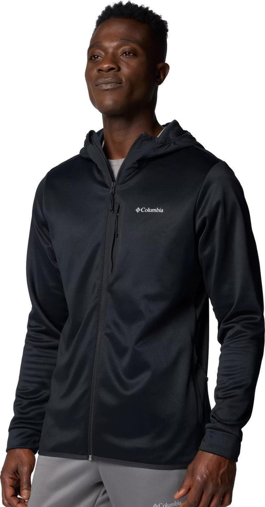 Columbia Tech Fleece Full Zip Hoodie - Mens - Black 1