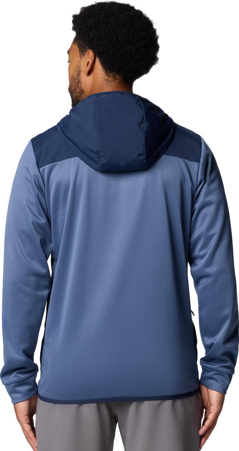 Columbia Tech Fleece Full Zip Hoodie - Mens - Dark Mountain / Collegiate Navy 3