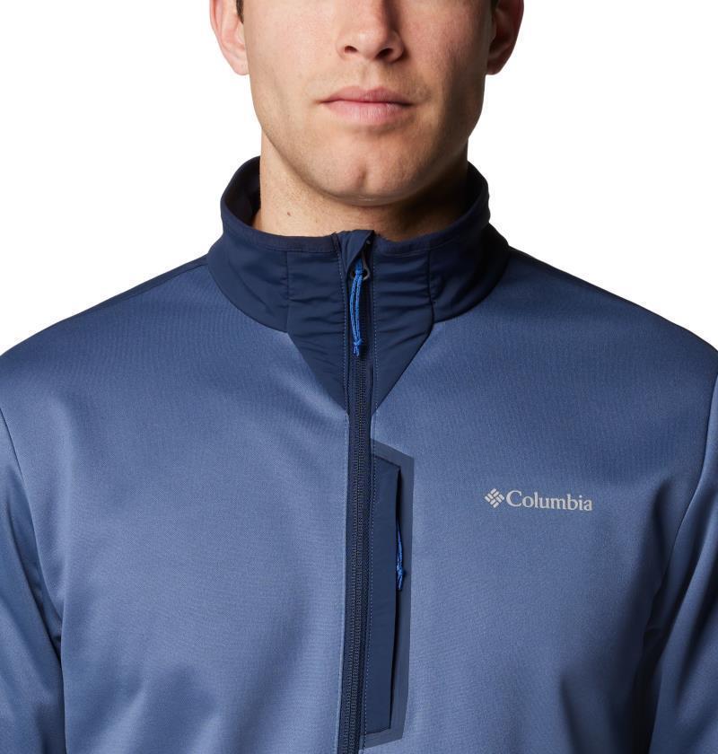 Columbia Tech Fleece Half Zip - Mens - Dark Mountain / Collegiate Navy 5