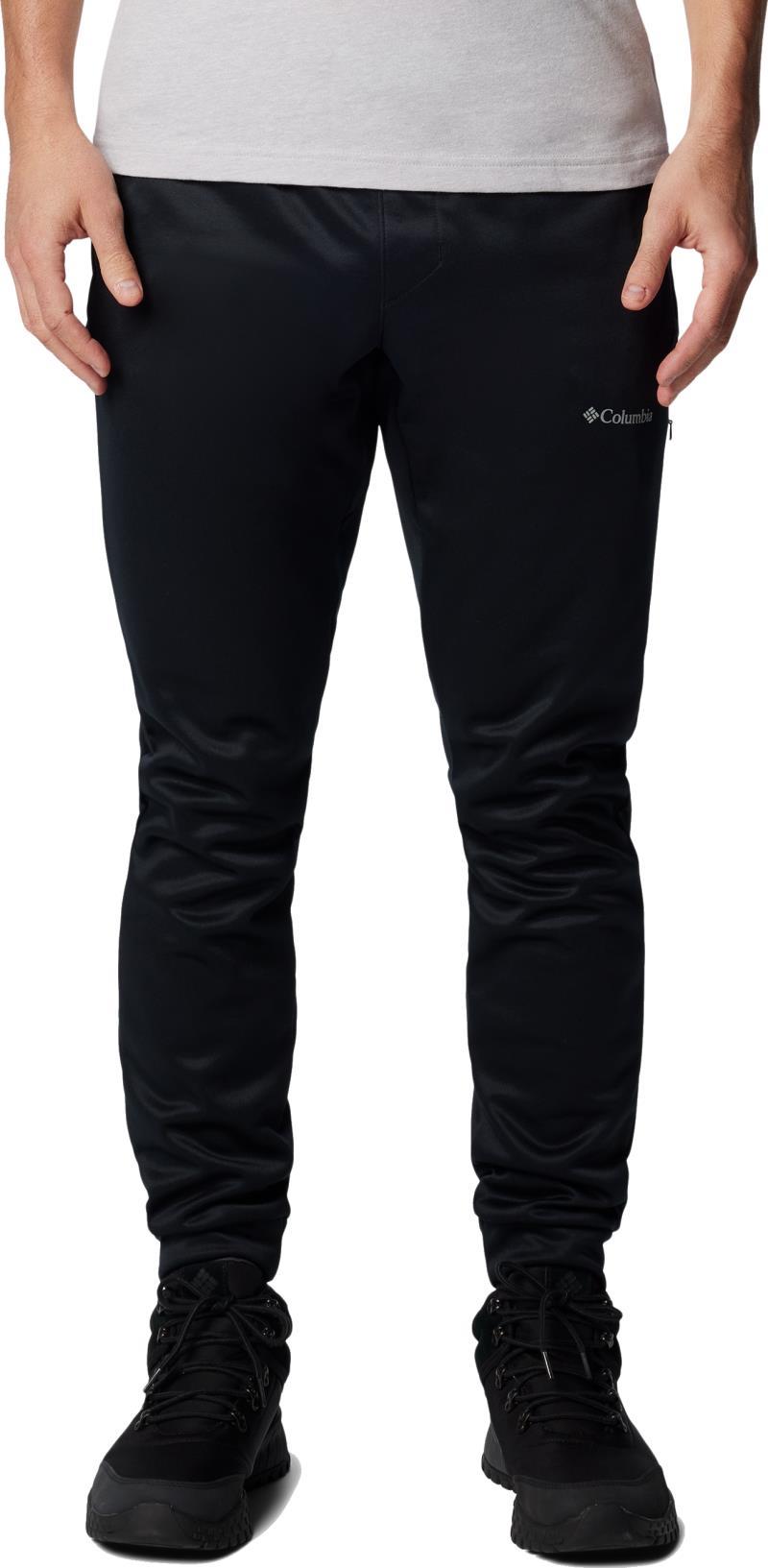 Columbia Tech Fleece Pants, Reg - Mens - Black 1