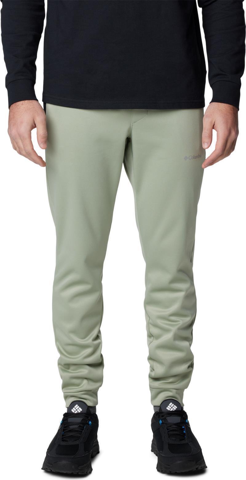 Columbia Tech Fleece Pants, Reg - Mens - Safari / Black 1